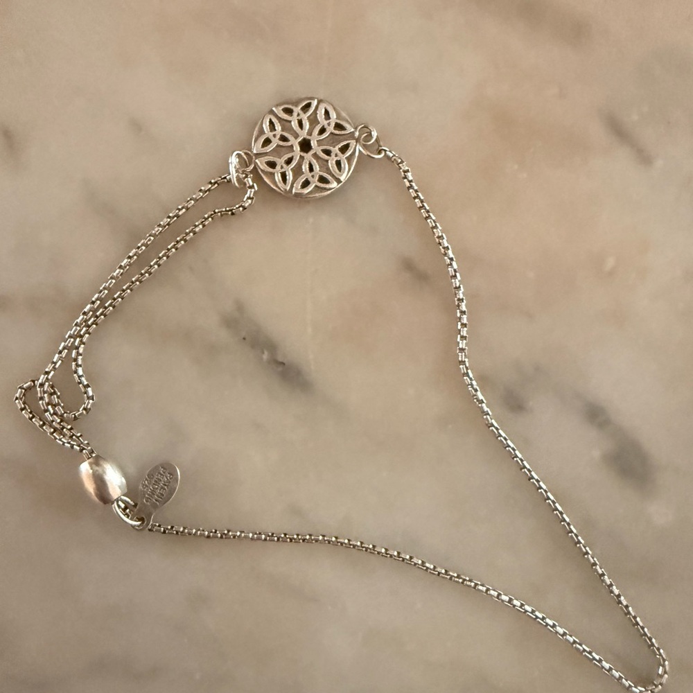 Elegant Sterling Silver Bracelet